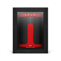 Red LELO F2S male massager and stroker from Dolls & Masturbators collection, featuring realistic design and compact shape.