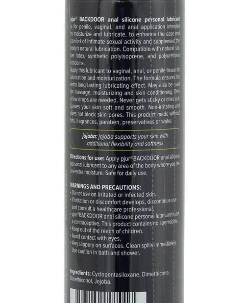 Pjur Back Door Anal Silicone Personal Lubricant - 100 ml Bottle - Entry Point
