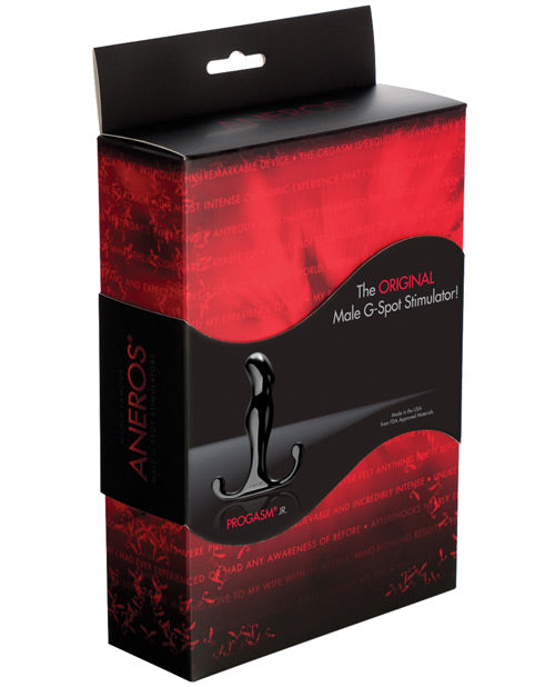 Aneros Progasm Jr. Prostate Stimulator - Black - Entry Point