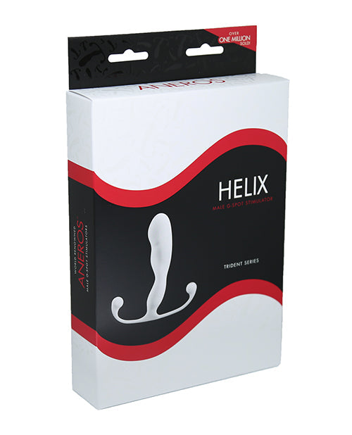 Aneros Helix Trident Series Prostate Stimulator - White - Entry Point