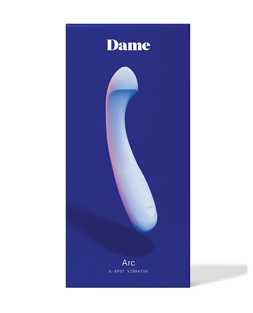 Dame Arc G-Spot Vibrator - Ice - Entry Point