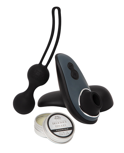 Fifty Shades of Grey & Womanizer Desire Blooms Kit - Entry Point