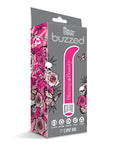 Buzzed 7" G-Spot Vibe  - Blazing Beauty Pink - Entry Point