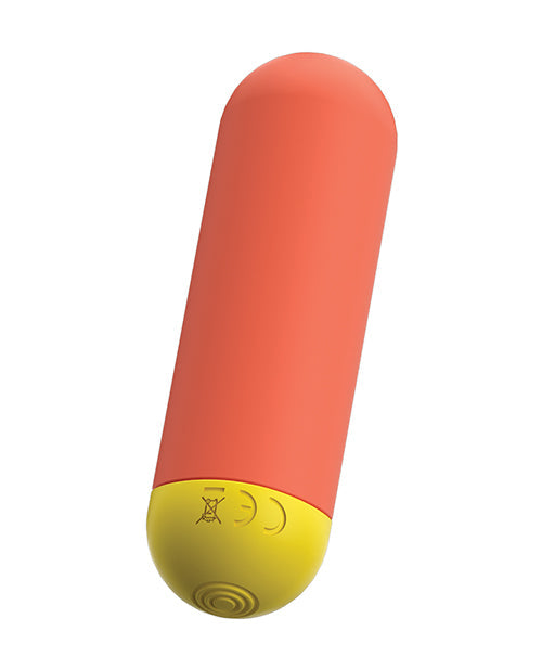 Romp Riot Bullet Vibrator | Orange Small Vibrator | Waterproof Clit Vibrator | Best Vibrator for Women - Entry Point