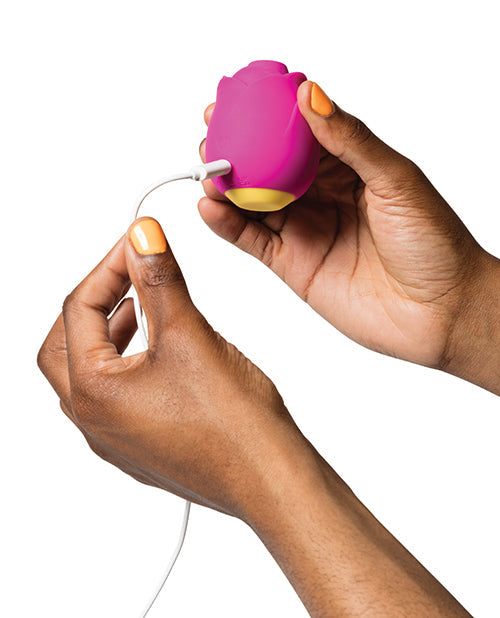 Romp Rose Clit Stimulator - Pink - Entry Point