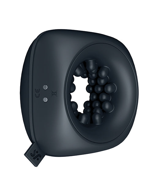 Satisfyer Ring Stroker - Black - Entry Point