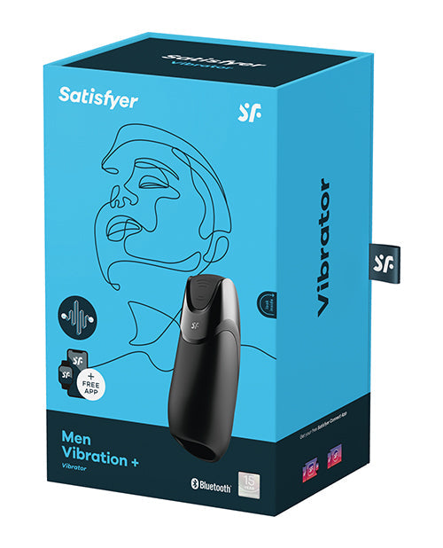 Satisfyer Men Vibration + - Black - Entry Point