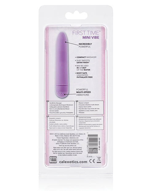 First Time Mini Bullet Vibrator | Purple Small Vibrator | Waterproof Cheap Vibrators | Best Vibrator for Women - Entry Point