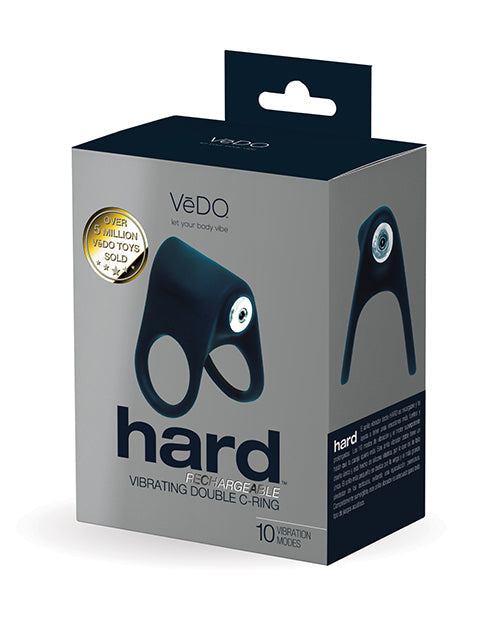 VeDo Hard Rechargeable C-Ring - Black - Entry Point