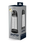 Rechargeable VeDO Pump penis enhancement device in black, featuring a sleek vacuum pump design for penis enlargement.