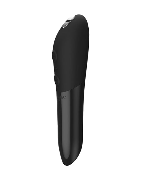 Black We-Vibe remote control vibrator for couples, sleek bullet design, from Not Just Sex Toys.