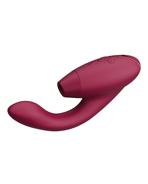 Womanizer Duo 2 Rabbit Vibrator | Bordeaux G Spot Vibrator | Waterproof 10X Clit Vibrator | Best Vibrator for Women - Entry Point