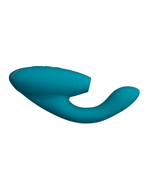 Womanizer Duo 2 Rabbit Vibrator | Petrol G Spot Vibrator | Waterproof 10x Clit Vibrator | Best Vibrator for Women - Entry Point