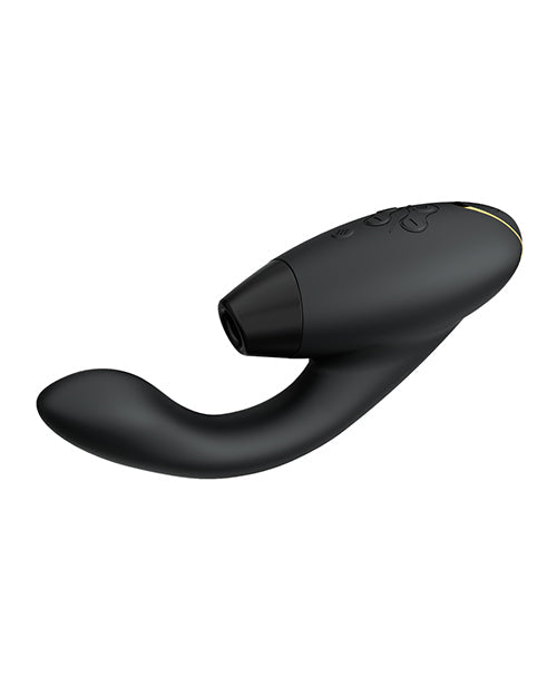 Womanizer Duo 2 Rabbit Vibrator | Black G Spot Vibrator | Waterproof Clit Sucking Vibrator | Best Vibrator for Women - Entry Point